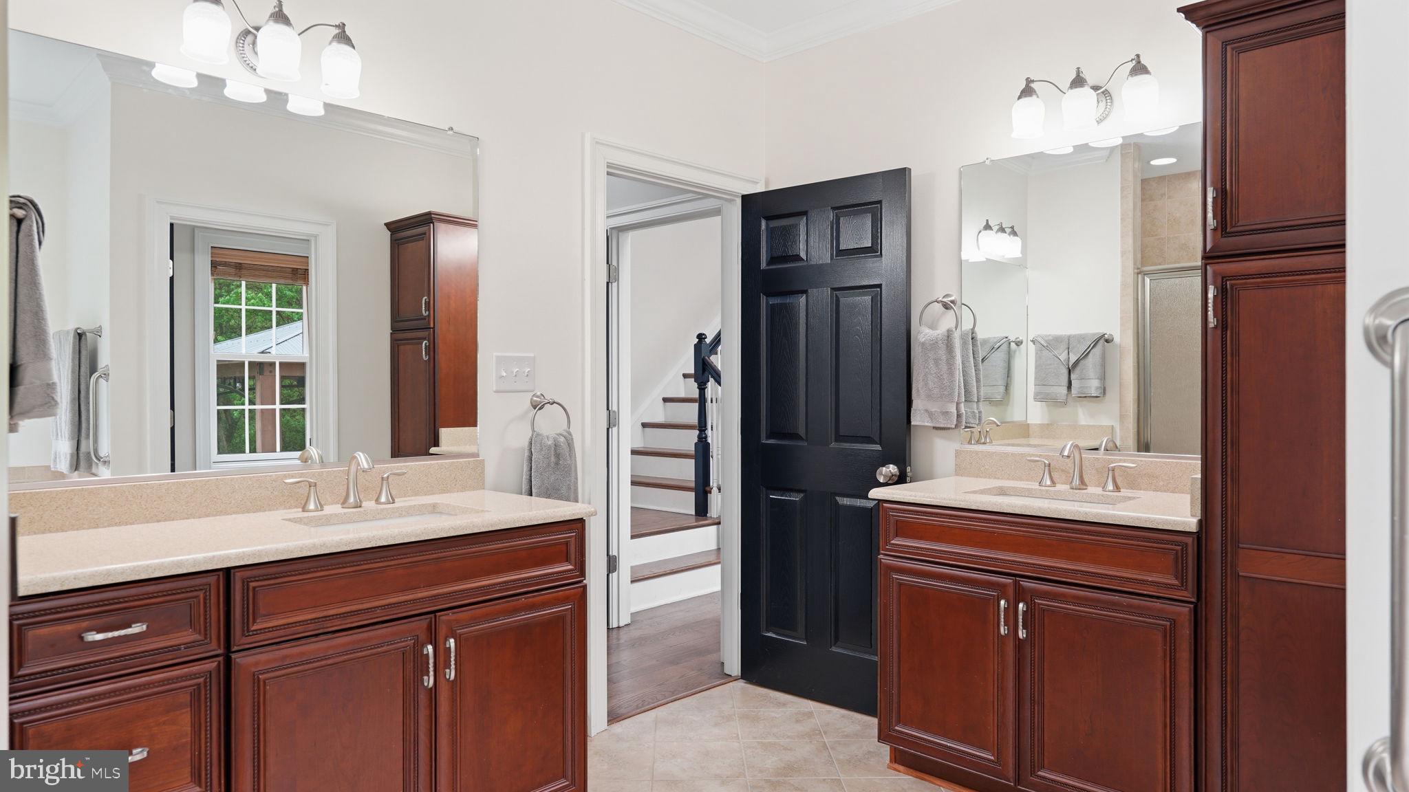 15613 Thoroughfare Road Gainesville, VA 20155 - Photo 28 of 64 Elegant dual vanity bathroom retreat.