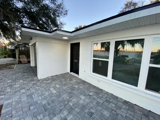 a house with a outdoor space