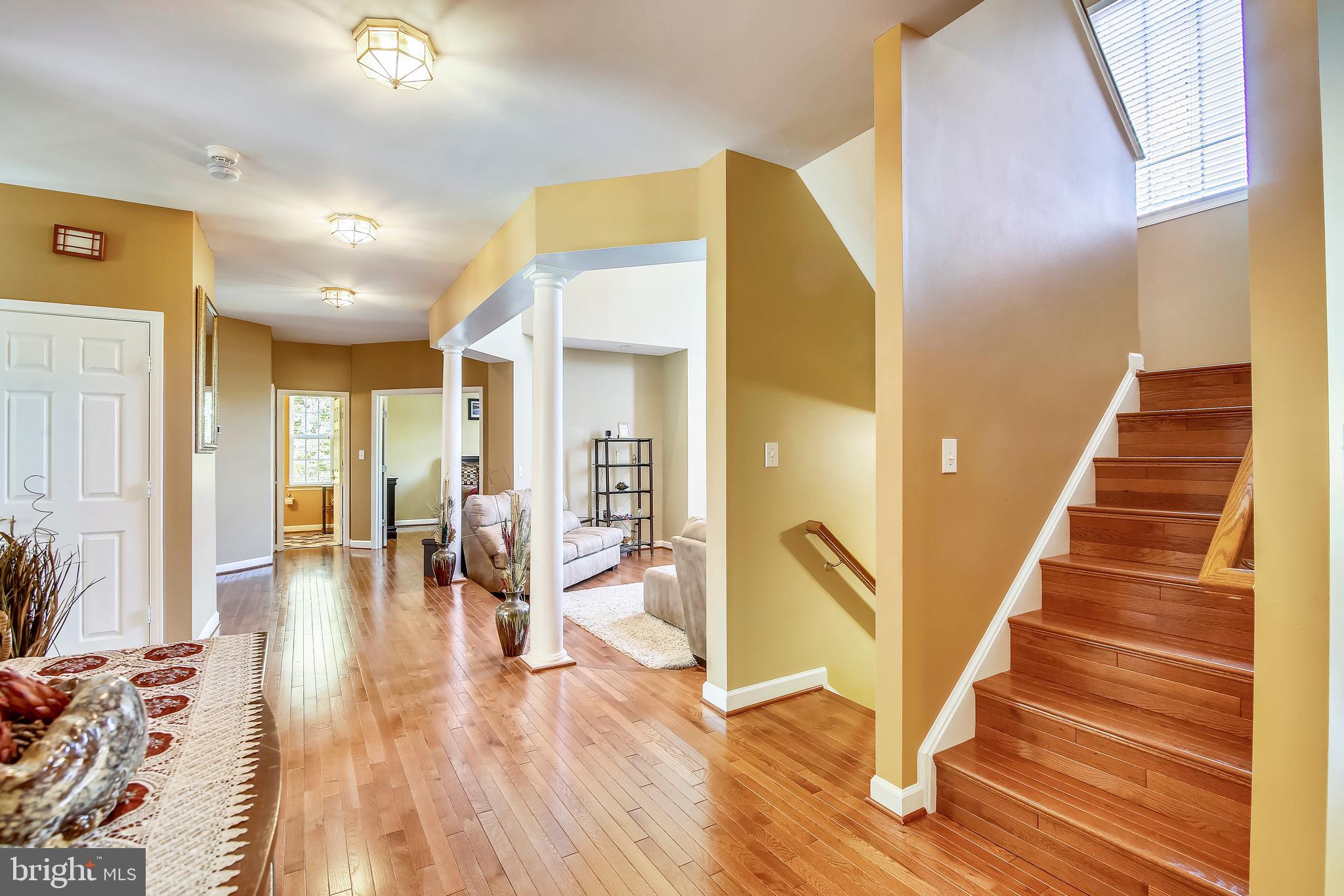 10819 Avonlea Ridge Place Damascus, MD 20872 - Photo 20 of 65 Rear Staircase Leads to All Levels