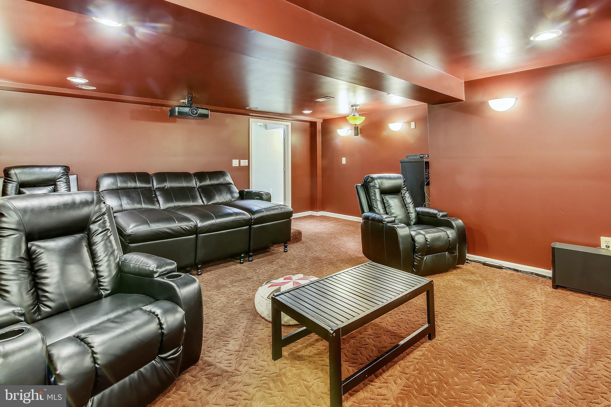 10819 Avonlea Ridge Place Damascus, MD 20872 - Photo 27 of 65 21 x 15 Plush Media Room and Home Theatre