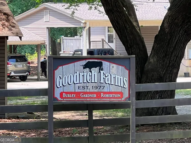 a sign on the side of a building