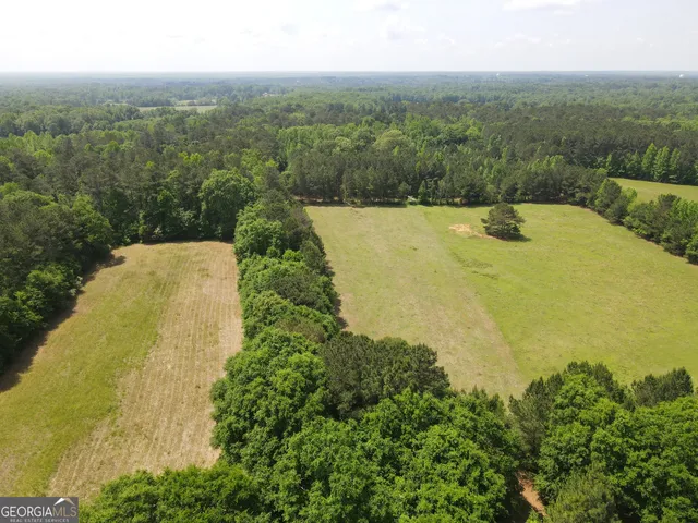 a view of a swimming pool and mountains in the background