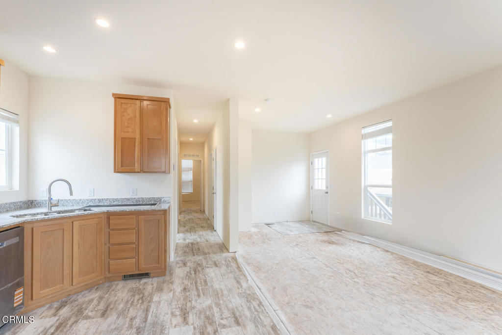 1021 South Main Street, Unit 2 Fort Bragg, CA 95437 - Photo 5 of 19 a view of a kitchen and a sink