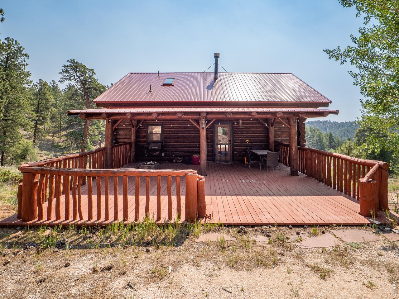 296 Caddo Road Red Feather Lakes, CO 80545 - Photo 3 of 50 Easy access to the main level.