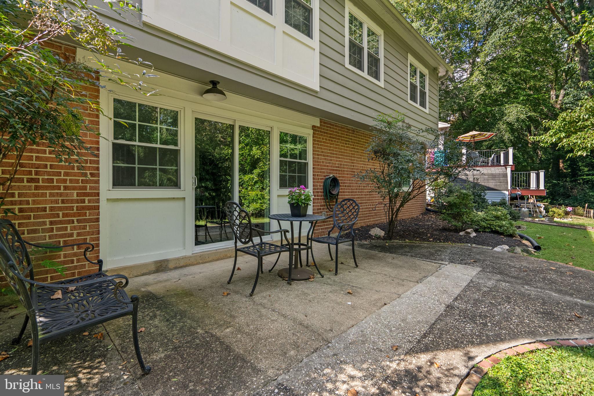 9907 Big Rock Road Silver Spring, MD 20901 - Photo 40 of 45 a view of a two chairs in the patio