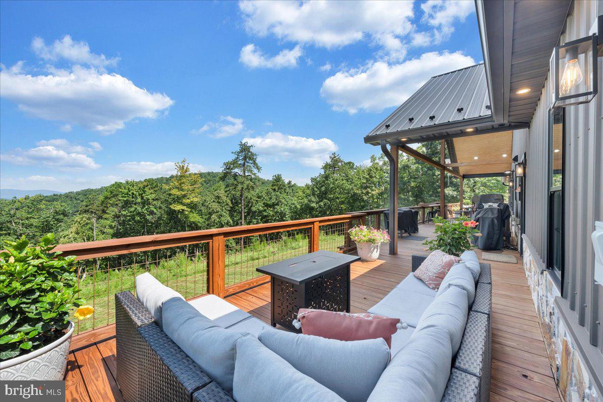 415 Grahams Farm Road Stuart, VA 24171 - Photo 74 of 121 Scenic deck with mountain views.