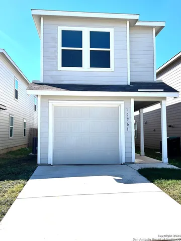 a view of front door