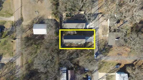 a view of swimming pool with a yard