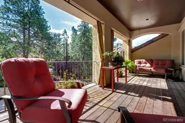 a house view with a seating space and sitting space
