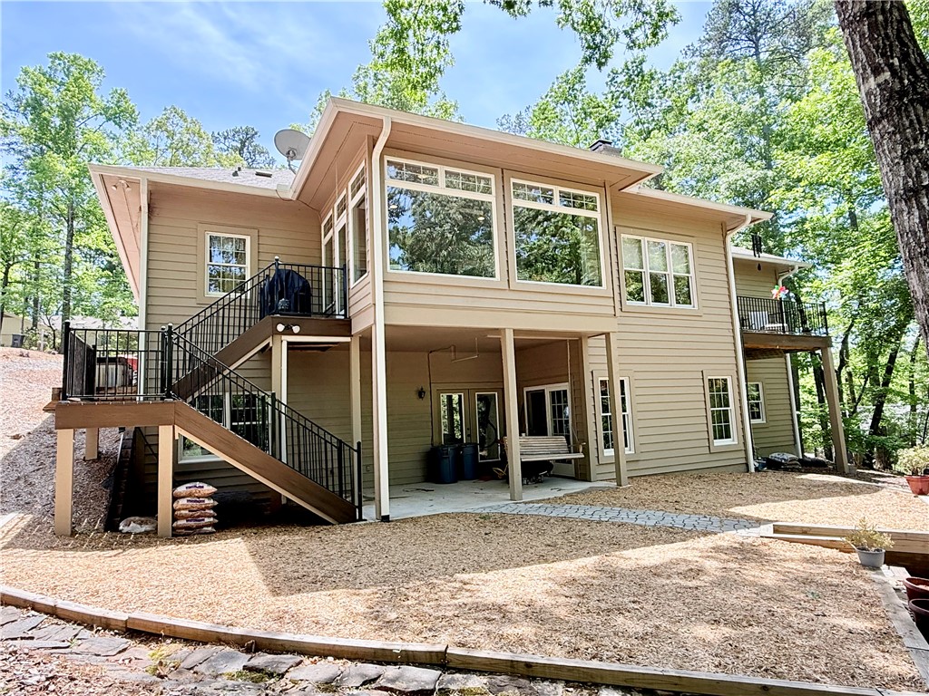 10 Captain Lane Salem, SC 29676 - Photo 25 of 28 This house features a delightful outdoor living space surrounded by nature's tranquility.