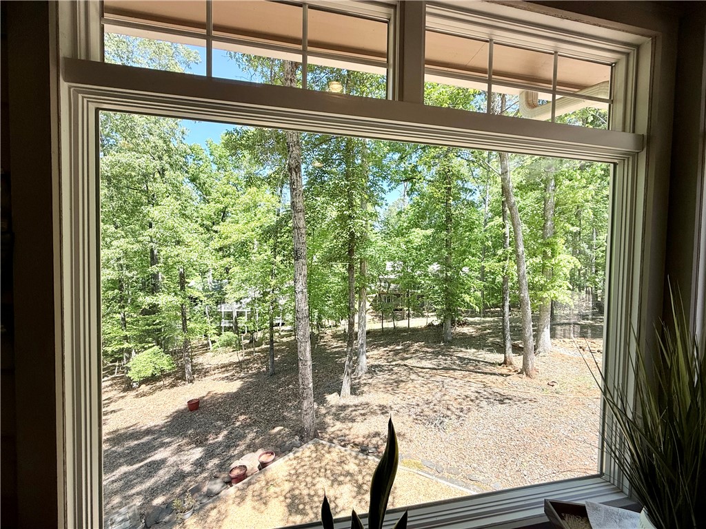 10 Captain Lane Salem, SC 29676 - Photo 9 of 28 Framed by elegant millwork, this window offers serene views of lush, mature trees.