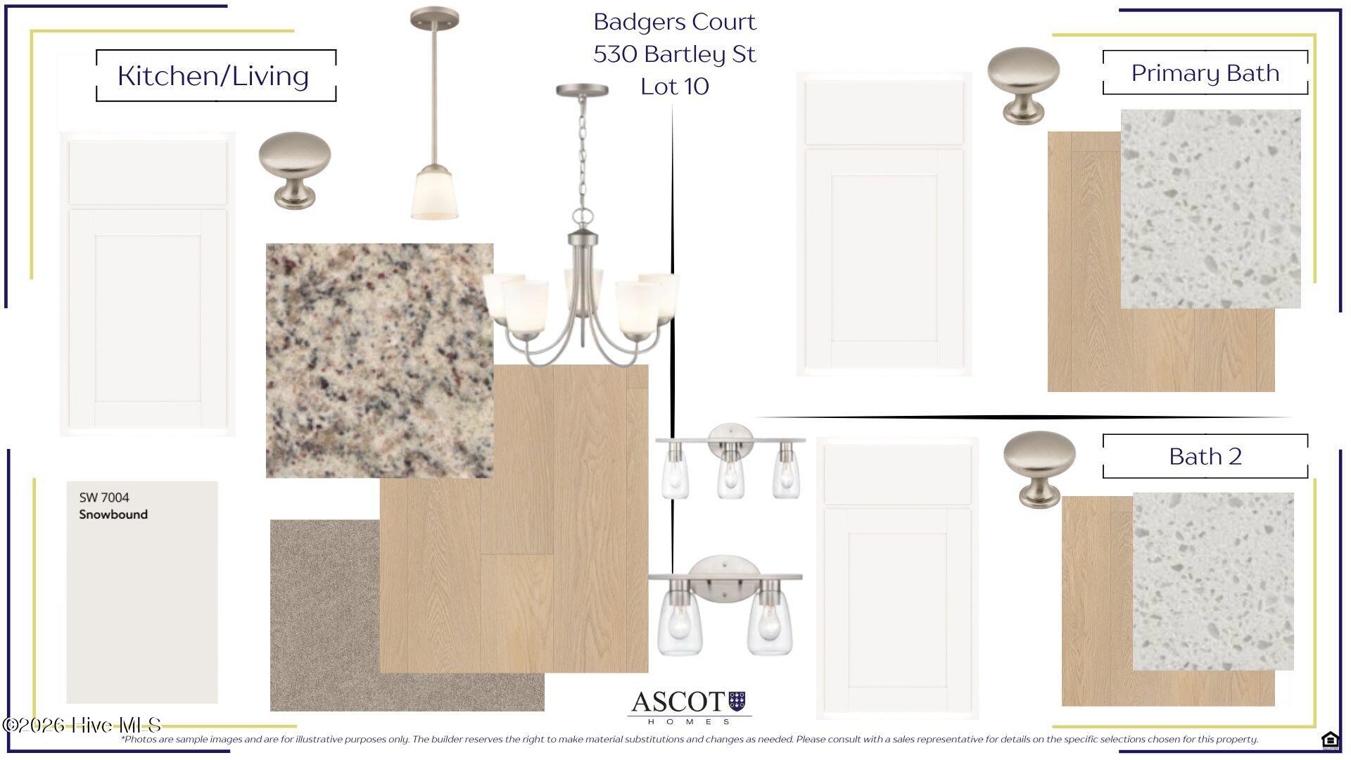 530 Bartley Street Carthage, NC 28327 - Photo 41 of 42 BC Lot #10 Grenoble Mood Board