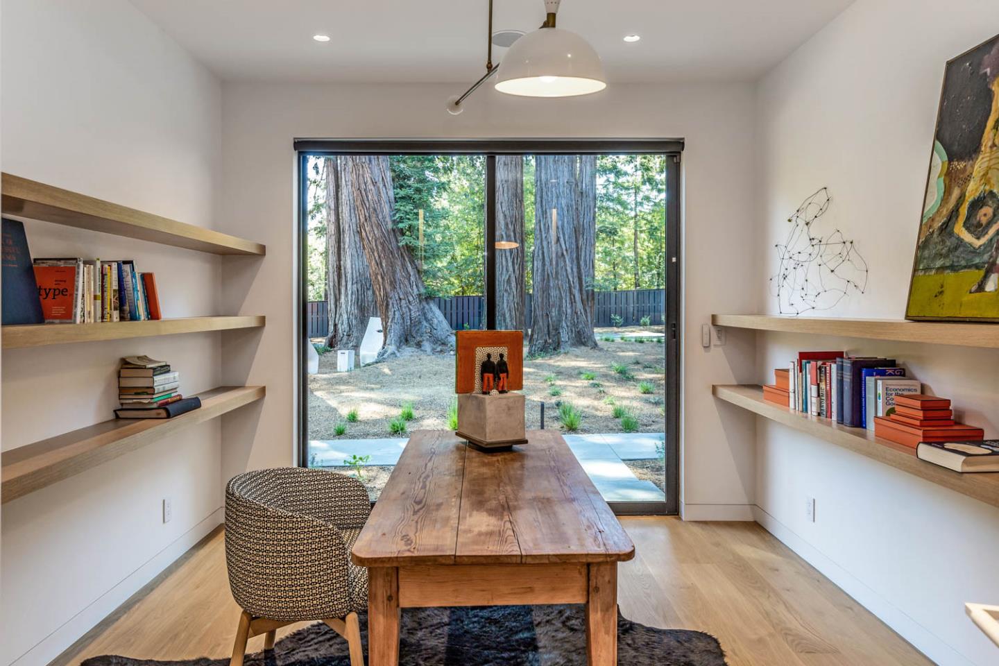 3450 Tripp Road Woodside, CA 94062 - Photo 18 of 27 a dining room with furniture and a window