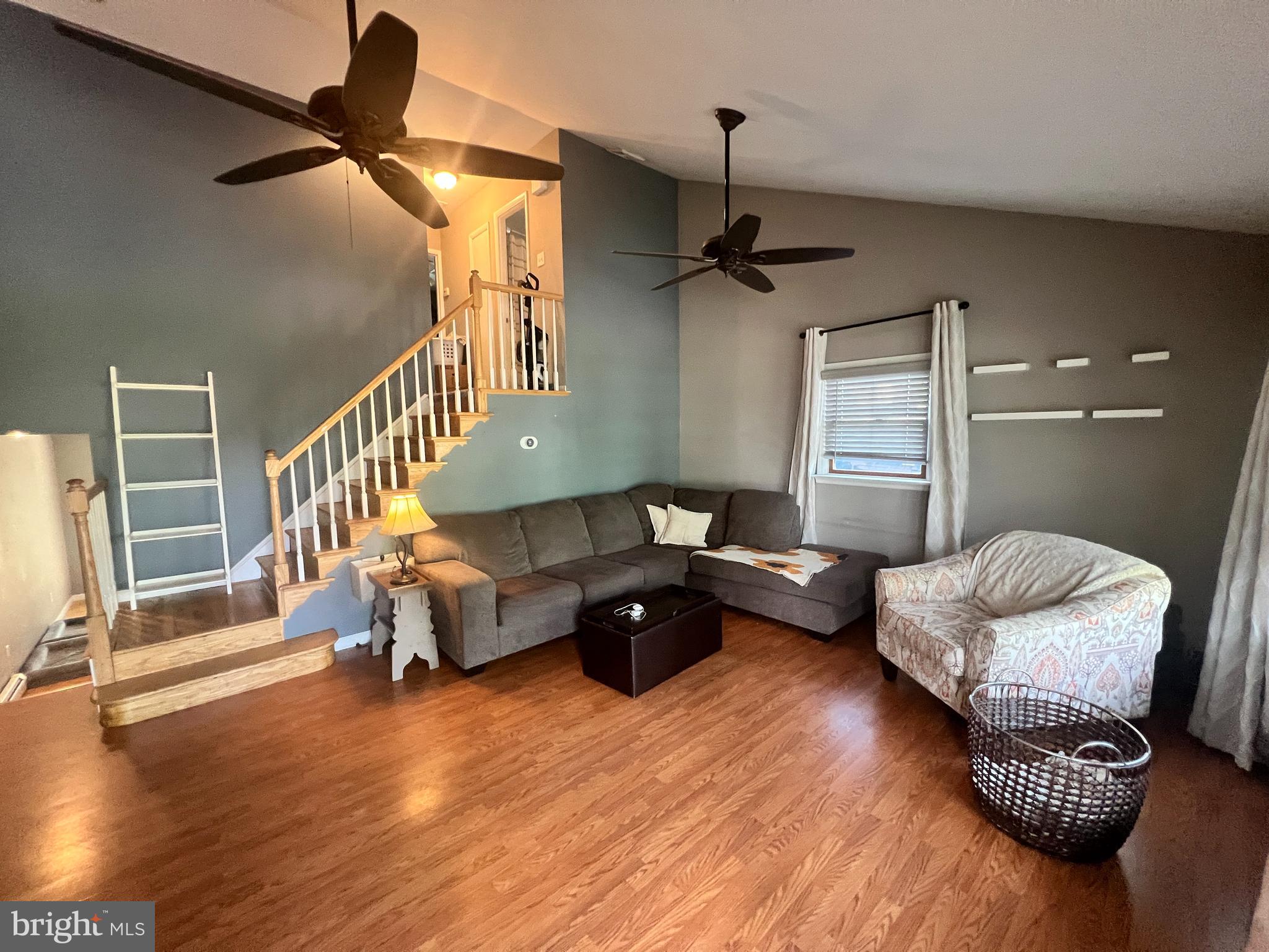 1075 Haverford Road Ridley Park, PA 19078 - Photo 2 of 14 a living room with furniture and a wooden floor
