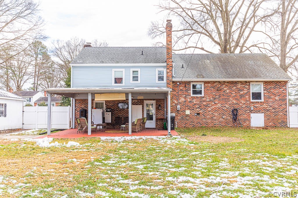 8202 Cardova Road Richmond, VA 23227 - Photo 4 of 48 REAR ELEVATION