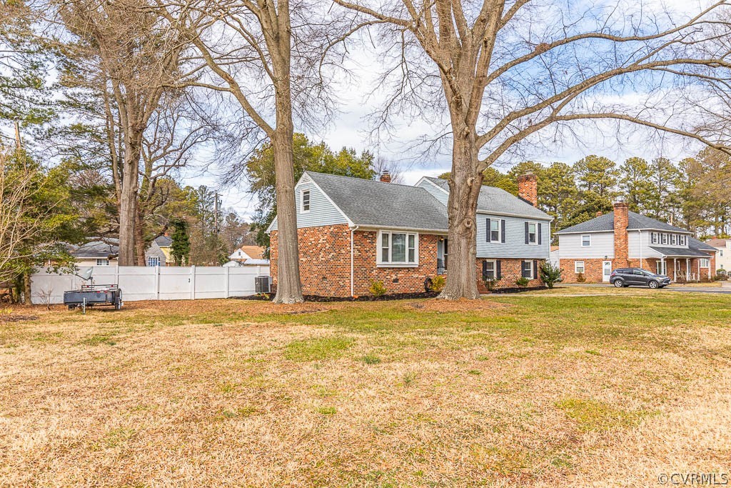 8202 Cardova Road Richmond, VA 23227 - Photo 47 of 48 FRONT ELEVATION, PAVED DRIEWAY, LANDSCAPED
