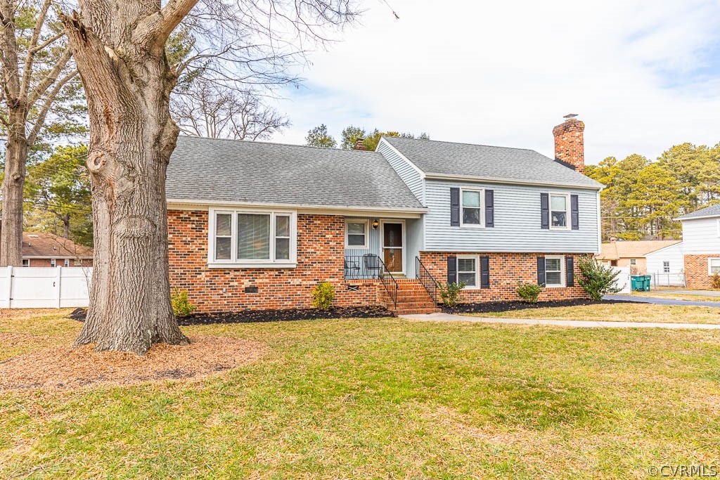 8202 Cardova Road Richmond, VA 23227 - Photo 48 of 48 FRONT ELEVATION, PAVED DRIEWAY, LANDSCAPED