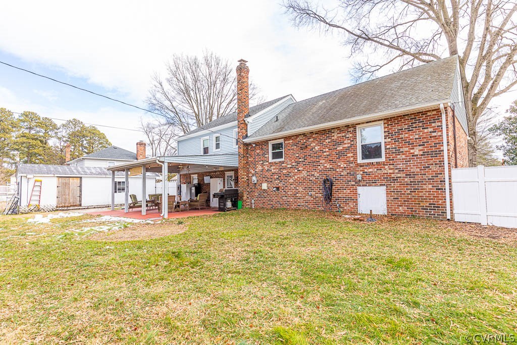 8202 Cardova Road Richmond, VA 23227 - Photo 5 of 48 REAR ELEVATION