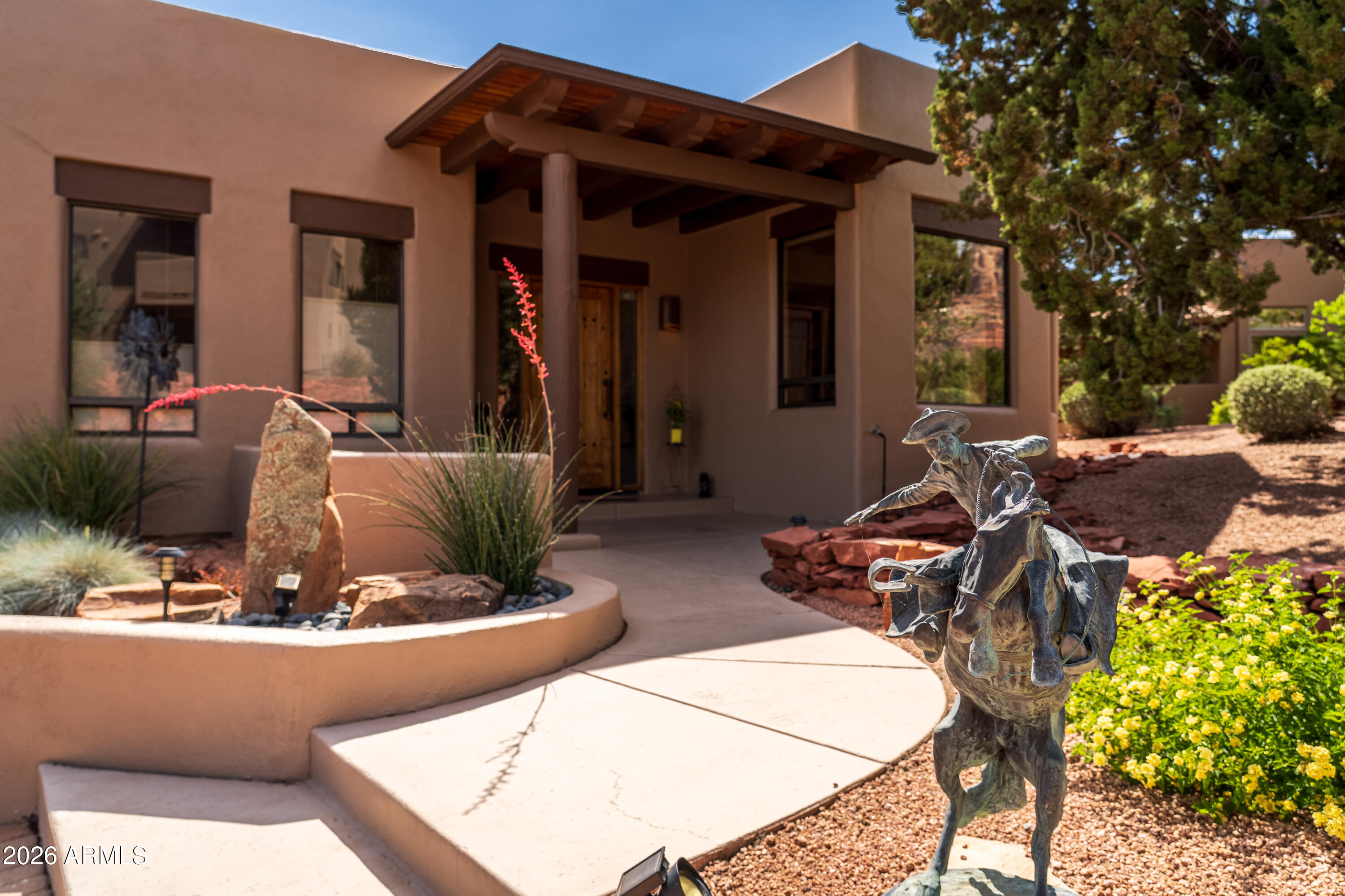2335 Mule Deer Road Sedona, AZ 86336 - Photo 3 of 50 front door