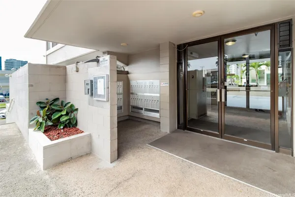 a room with window and entryway