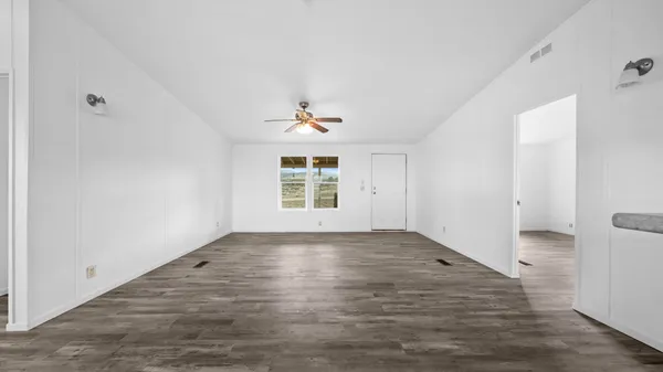wooden floor in an empty room