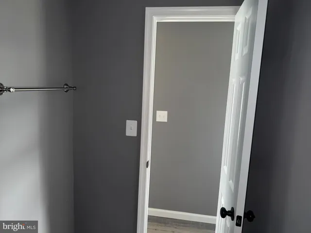 a view of front door