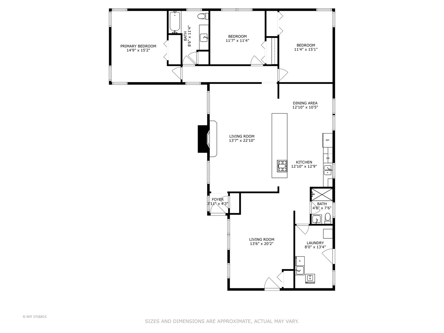1033 Braemar Road Flossmoor, IL 60422 - Photo 15 of 15 a picture of floor plan