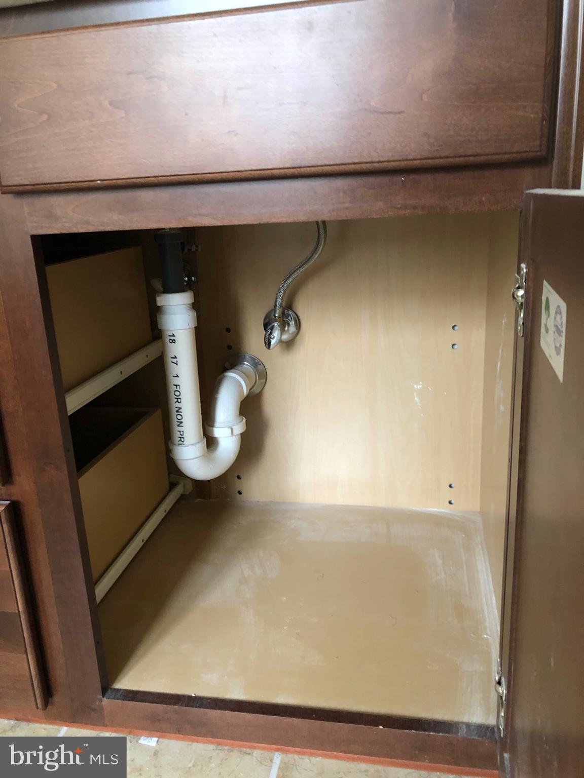 907 Horse Collar Road Accokeek, MD 20607 - Photo 36 of 98 Master Bath under sink