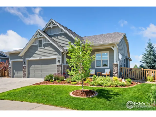 a front view of house with a garden