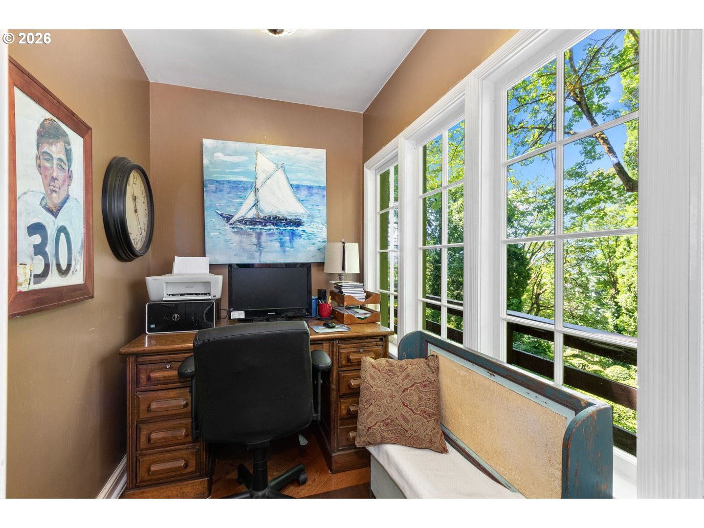 4300 Pacific Way Longview, WA 98632 - Photo 26 of 33 a view of a workspace with furniture and a window