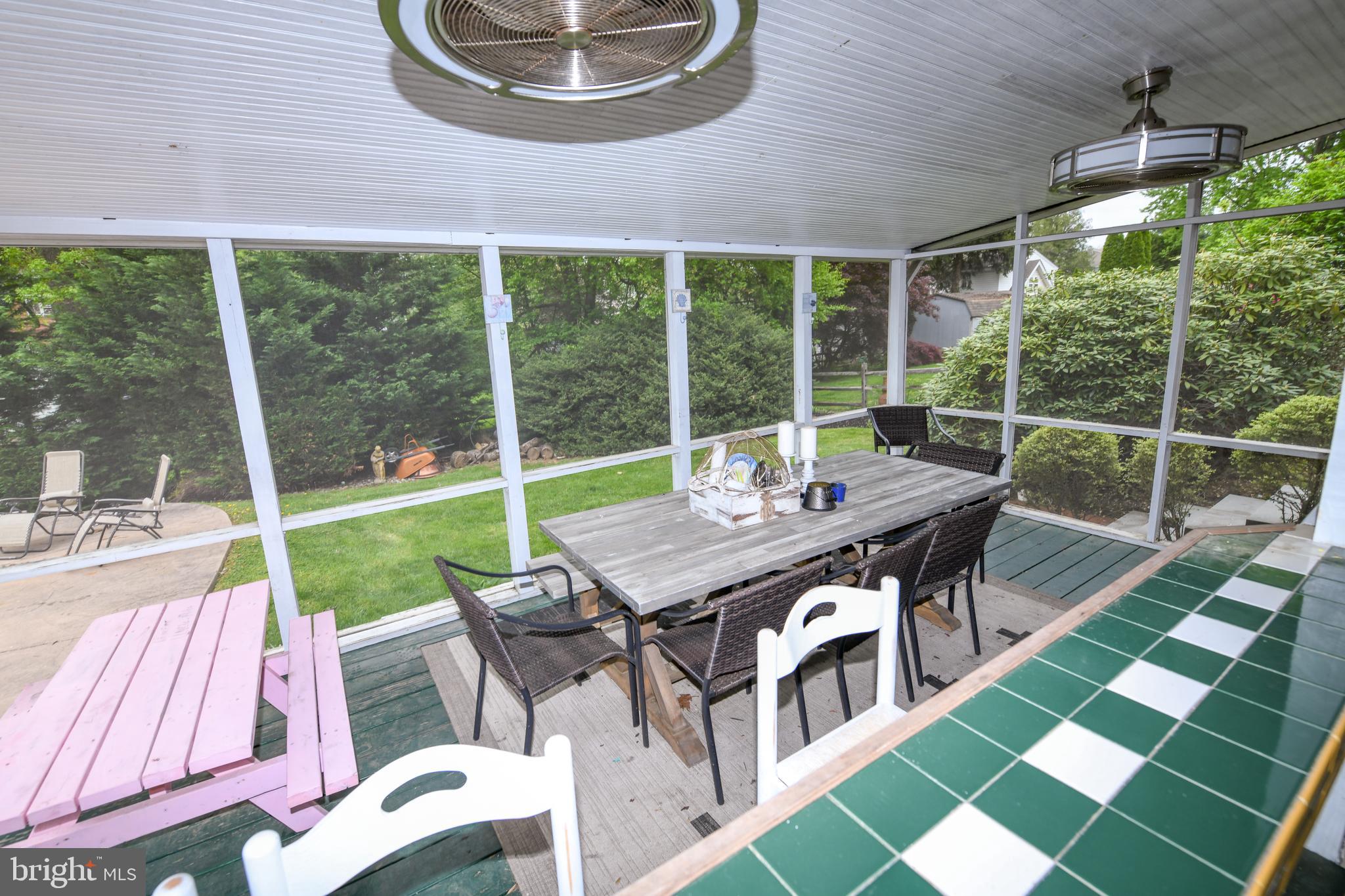 2488 Pine Road Huntingdon Valley, PA 19006 - Photo 44 of 56 Enclosed back porch/ 3 season room