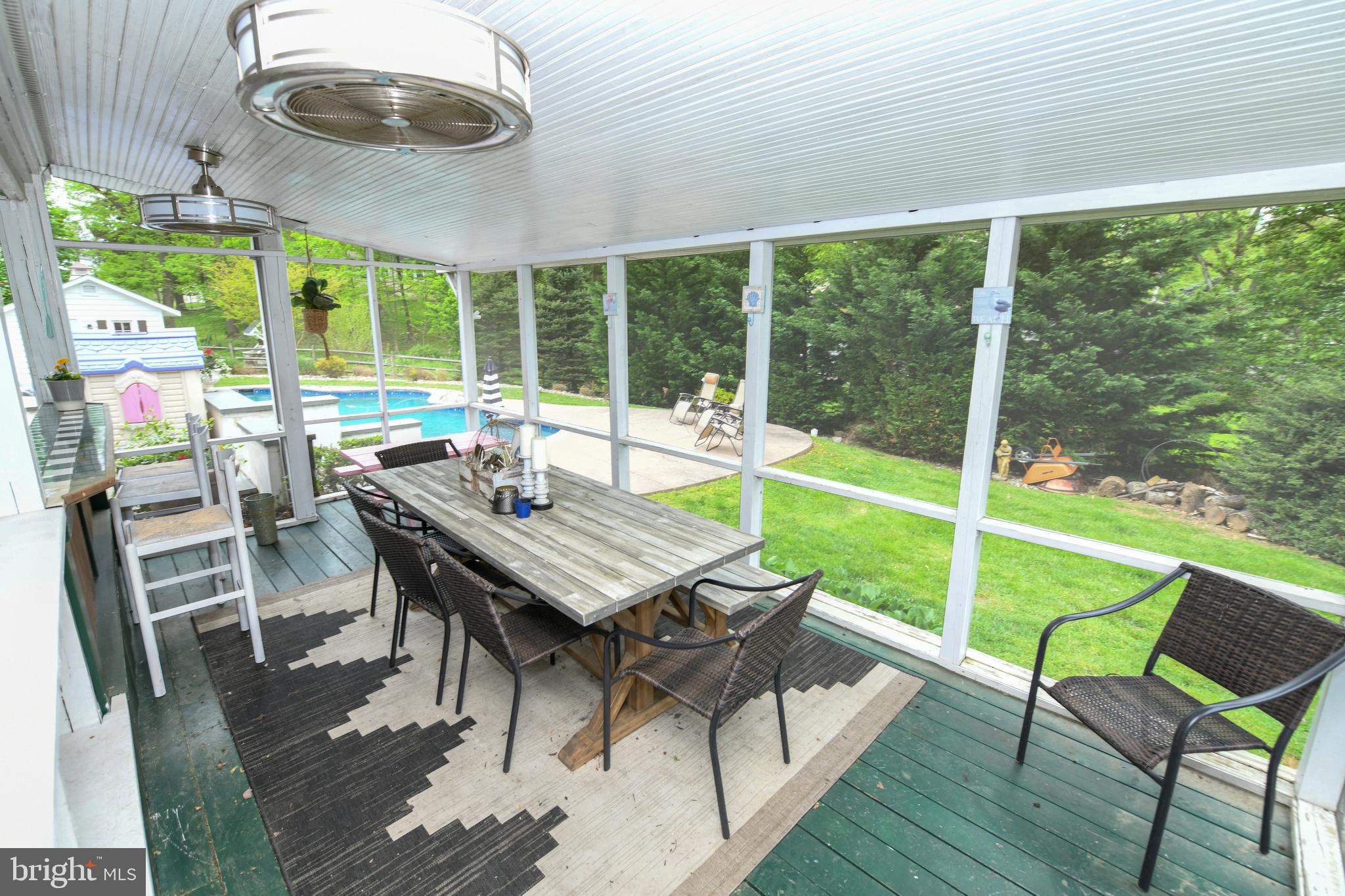 2488 Pine Road Huntingdon Valley, PA 19006 - Photo 45 of 56 Enclosed back porch/ 3 season room