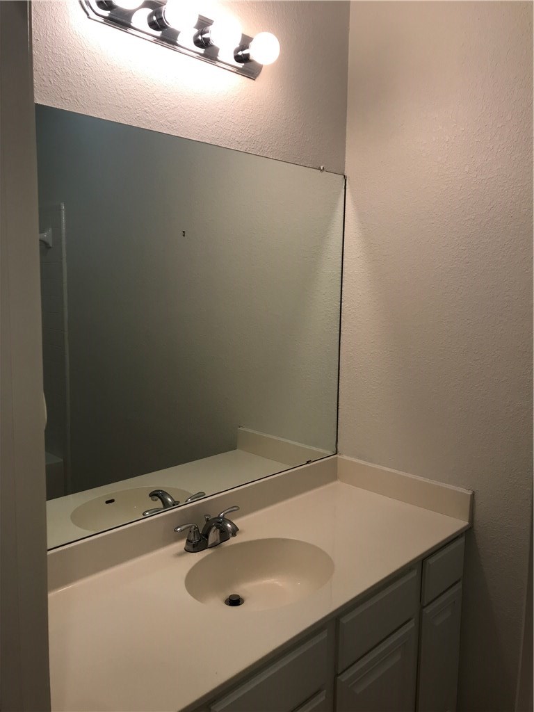 6428 Ruxton Lane Austin, TX 78749 - Photo 19 of 23 a bathroom with a sink and a mirror