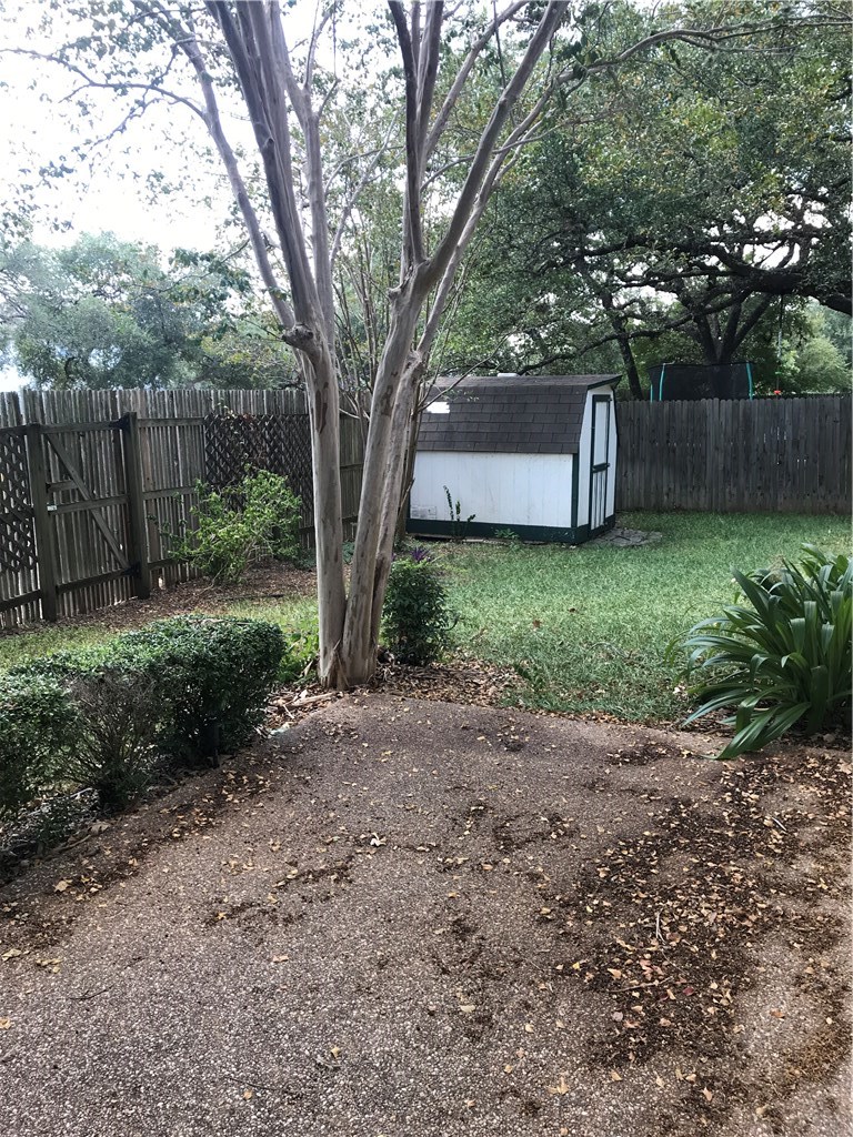 6428 Ruxton Lane Austin, TX 78749 - Photo 22 of 23 a backyard of a house with lots of green space