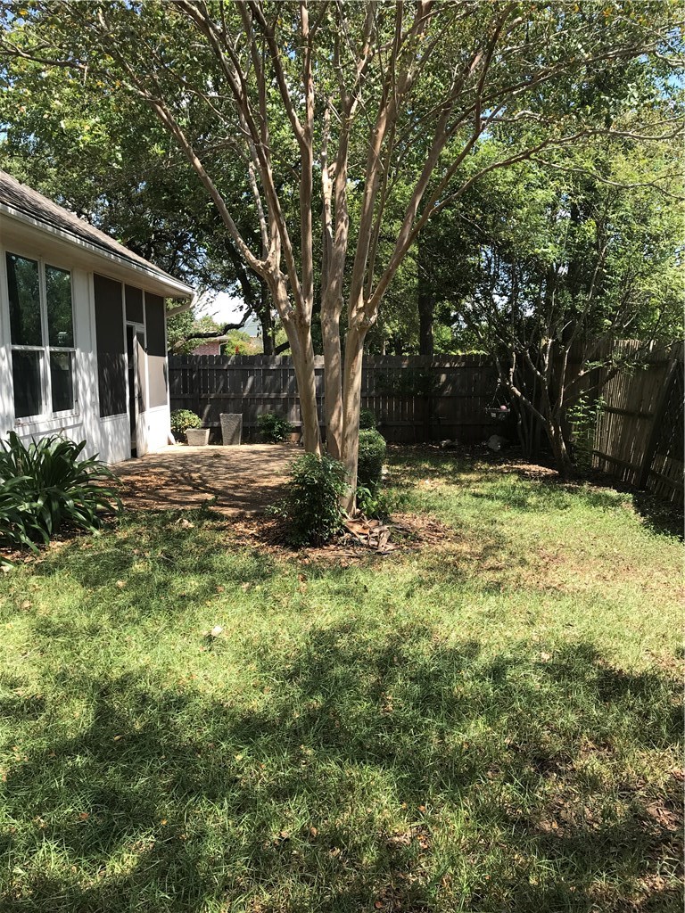 6428 Ruxton Lane Austin, TX 78749 - Photo 23 of 23 a view of backyard with tree