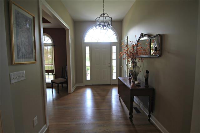 87 Oak Hollow Road Manchester, TN 37355 - Photo 2 of 18 View of foyer from great room. Foyer has 10 ft ceilings. High-end light fixtures throughout.