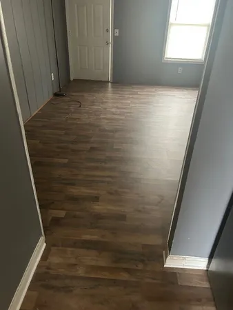 a view of livingroom with hardwood