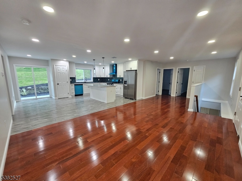 43 Rockport Road Wantage, NJ 07461 - Photo 17 of 30 a view of kitchen with cabinets and wooden floor