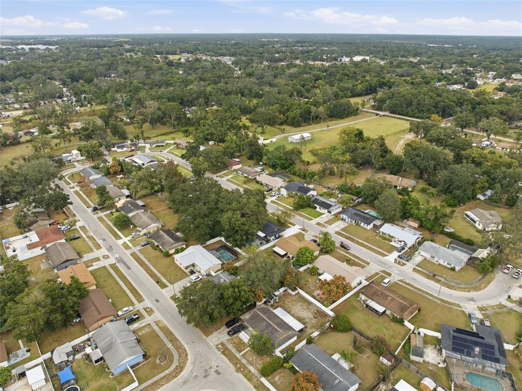 1113 Oakhill Street Seffner, FL 33584 - Photo 43 of 44 an aerial view of residential houses with city view
