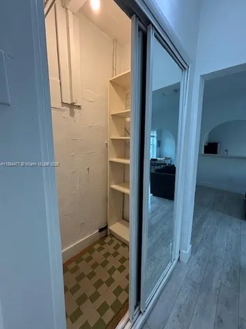 a view of walk in closet