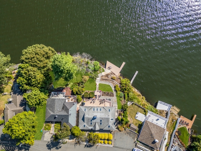 11 Bass Rock Road Hopatcong, NJ 07843 - Photo 3 of 50 a aerial view of a house with a garden and lake view