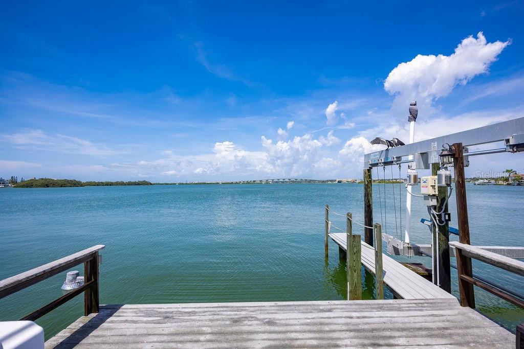 306 Harbor Drive Indian Rocks Beach, FL 33785 - Photo 42 of 49 a view of a hardwood and an ocean view