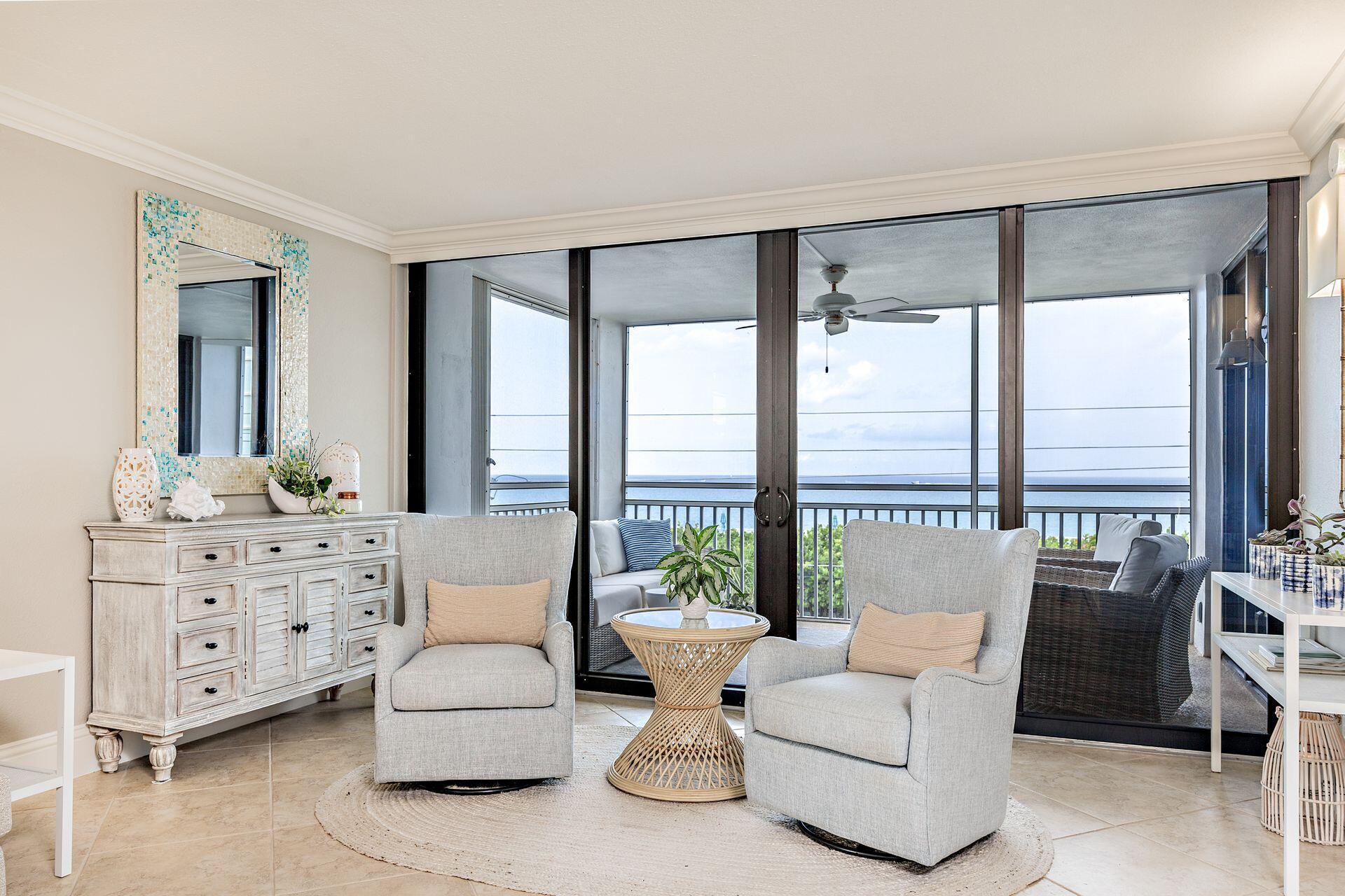 911 Ocean Drive, Unit 306 Juno Beach, FL 33408 - Photo 14 of 25 Living Room