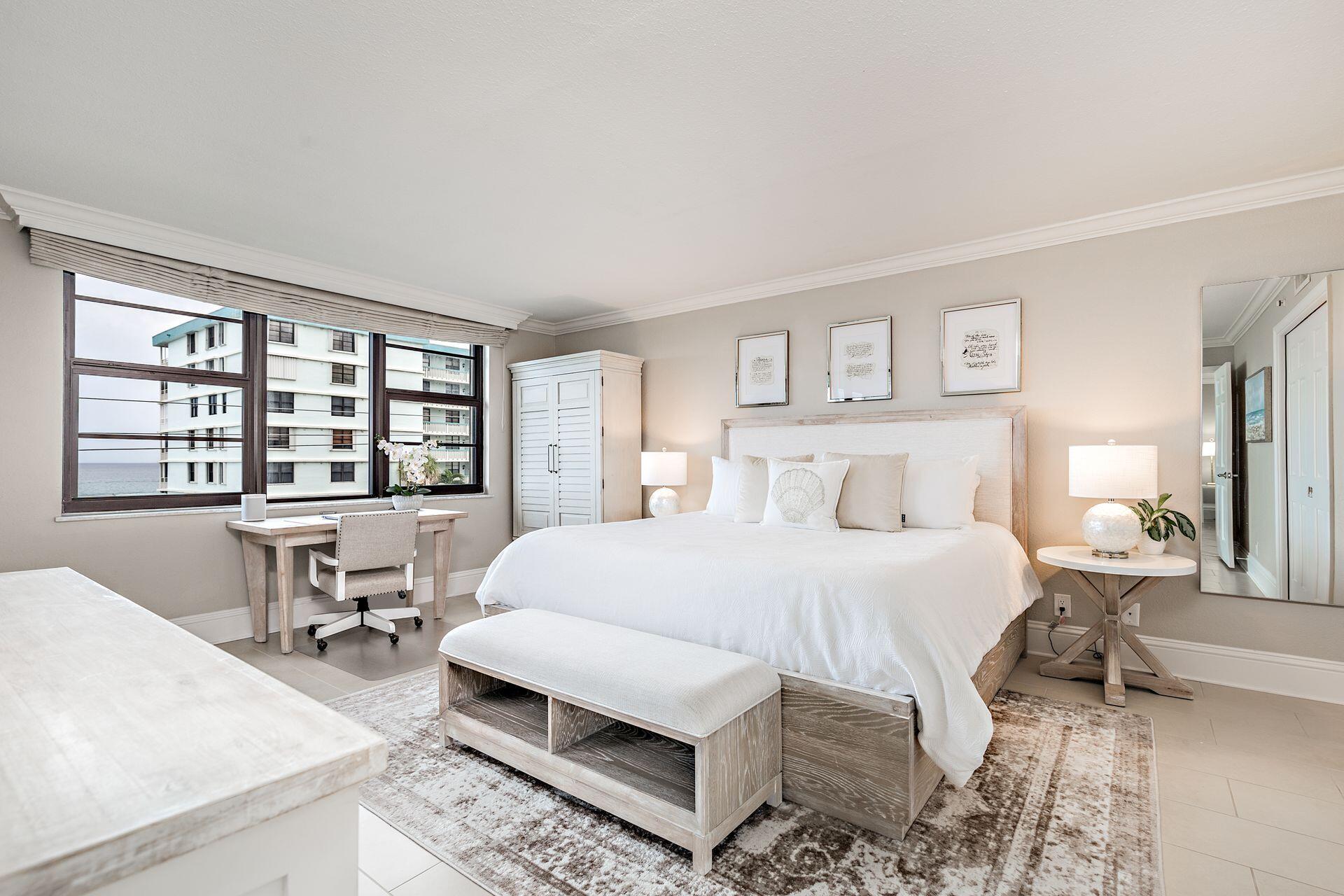 911 Ocean Drive, Unit 306 Juno Beach, FL 33408 - Photo 15 of 25 Master Bedroom