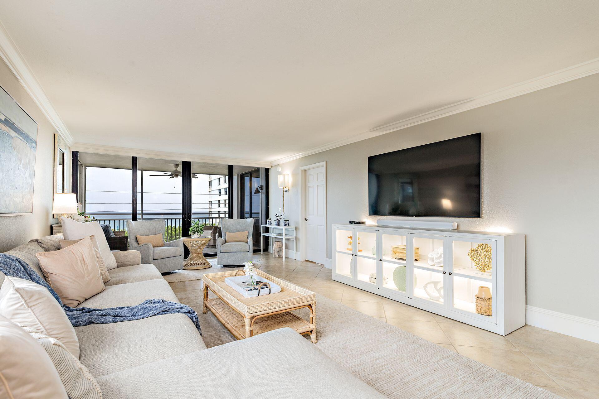 911 Ocean Drive, Unit 306 Juno Beach, FL 33408 - Photo 10 of 25 Living Room