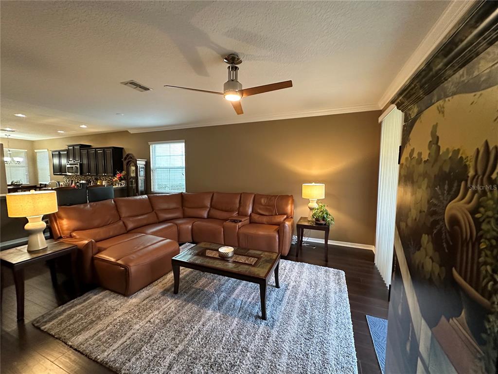 9476 Trumpet Vine Loop Trinity, FL 34655 - Photo 4 of 19 a living room with furniture and a flat screen tv