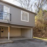 a front view of house