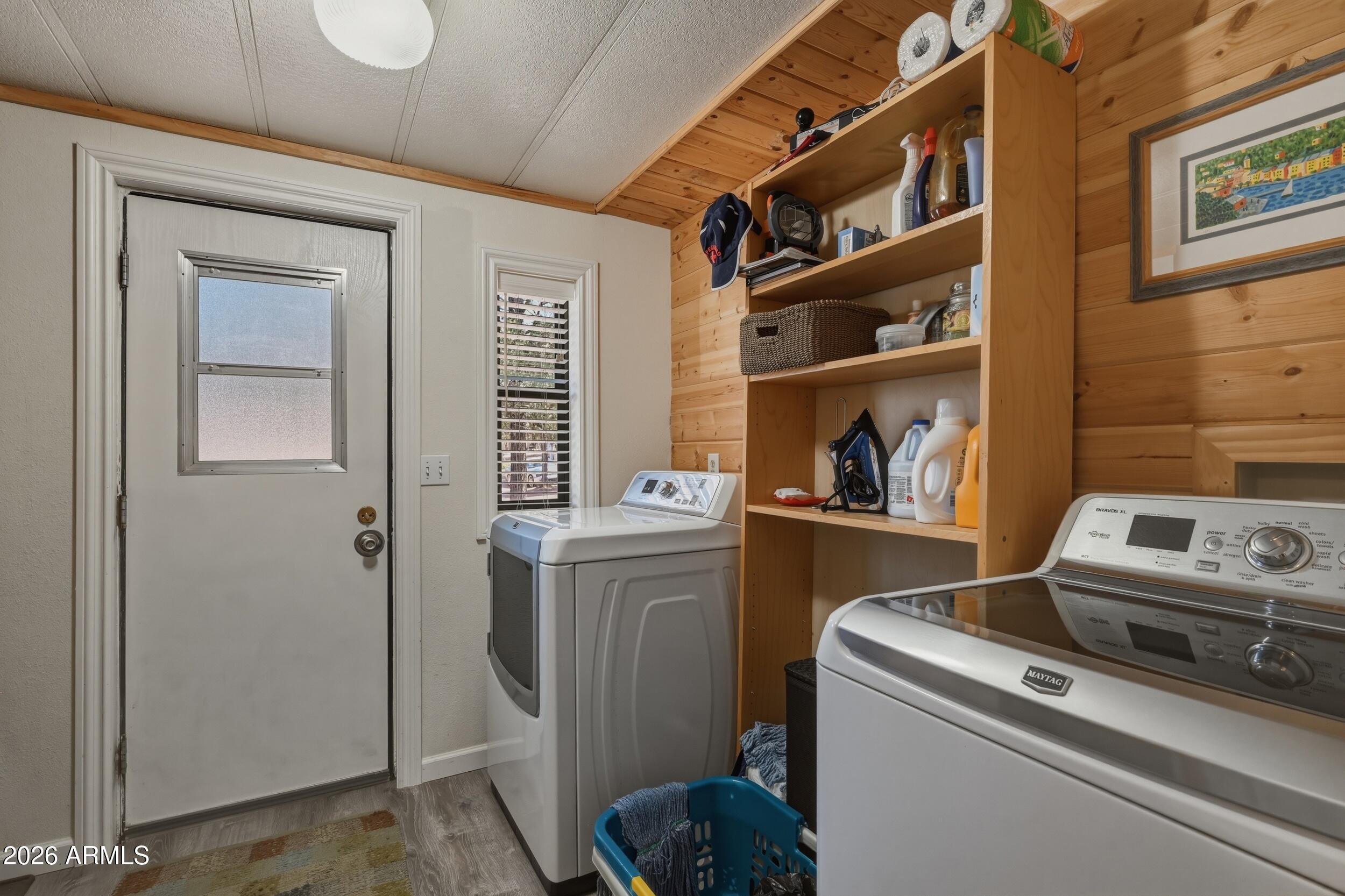 1108 North William Tell Circle Payson, AZ 85541 - Photo 28 of 32 a utility room with dryer and washer