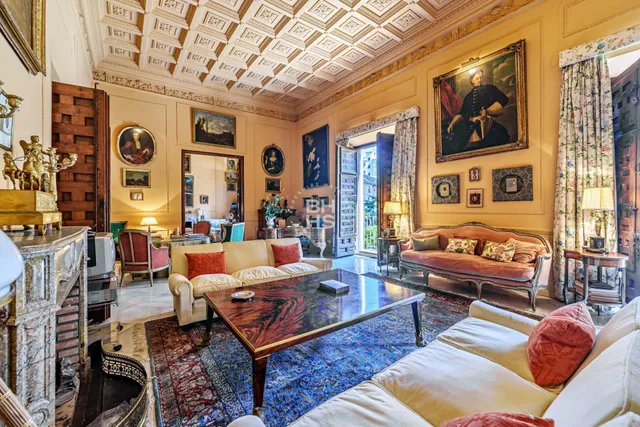 a outdoor living space with furniture