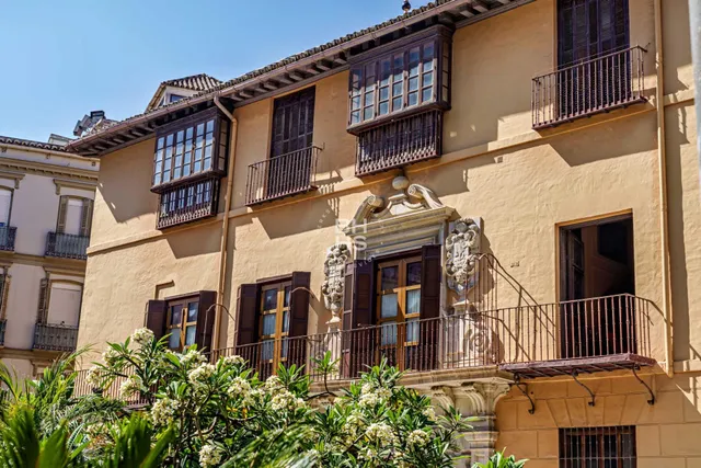 front view of a house with a street